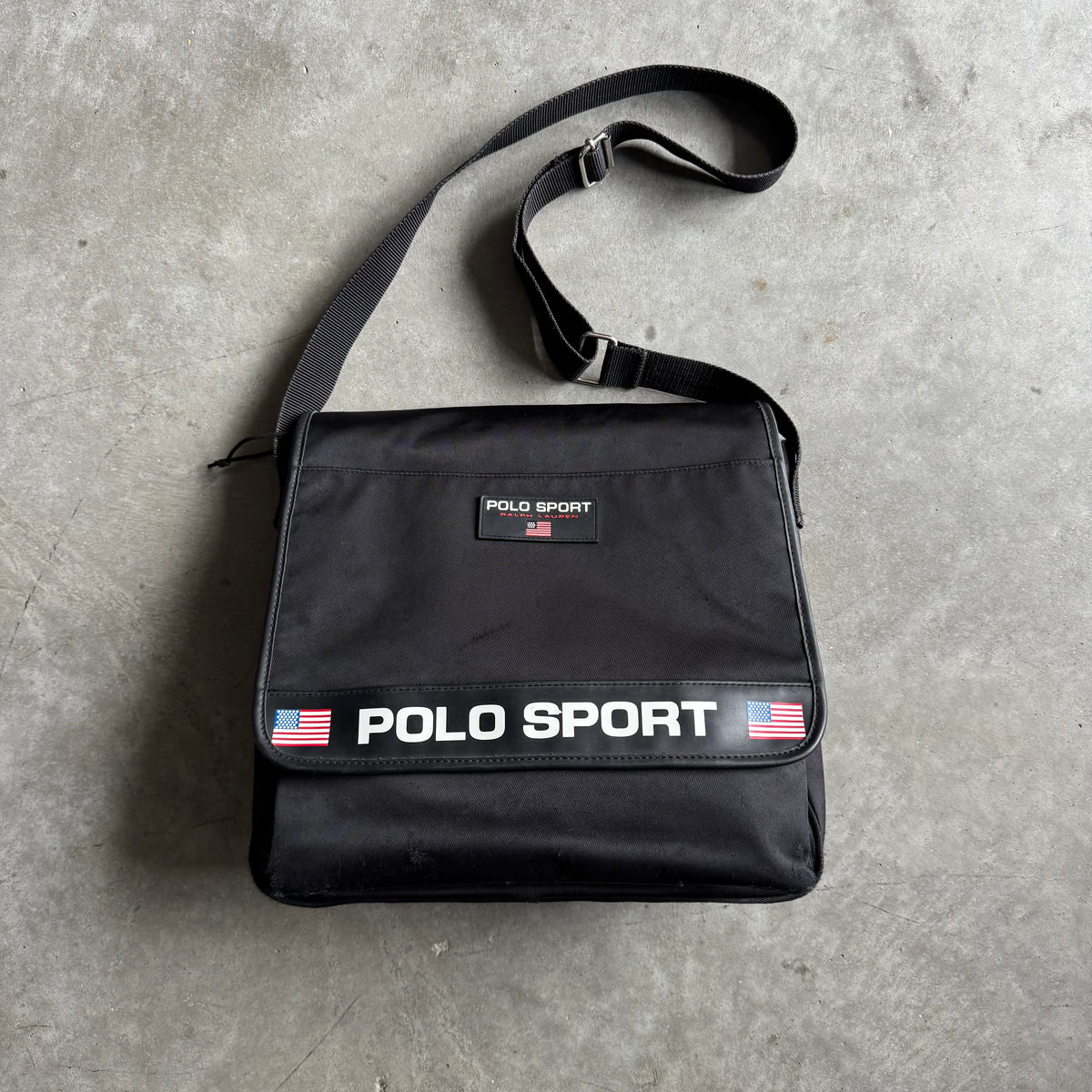 Y2K Polo Sport Messenger Bag