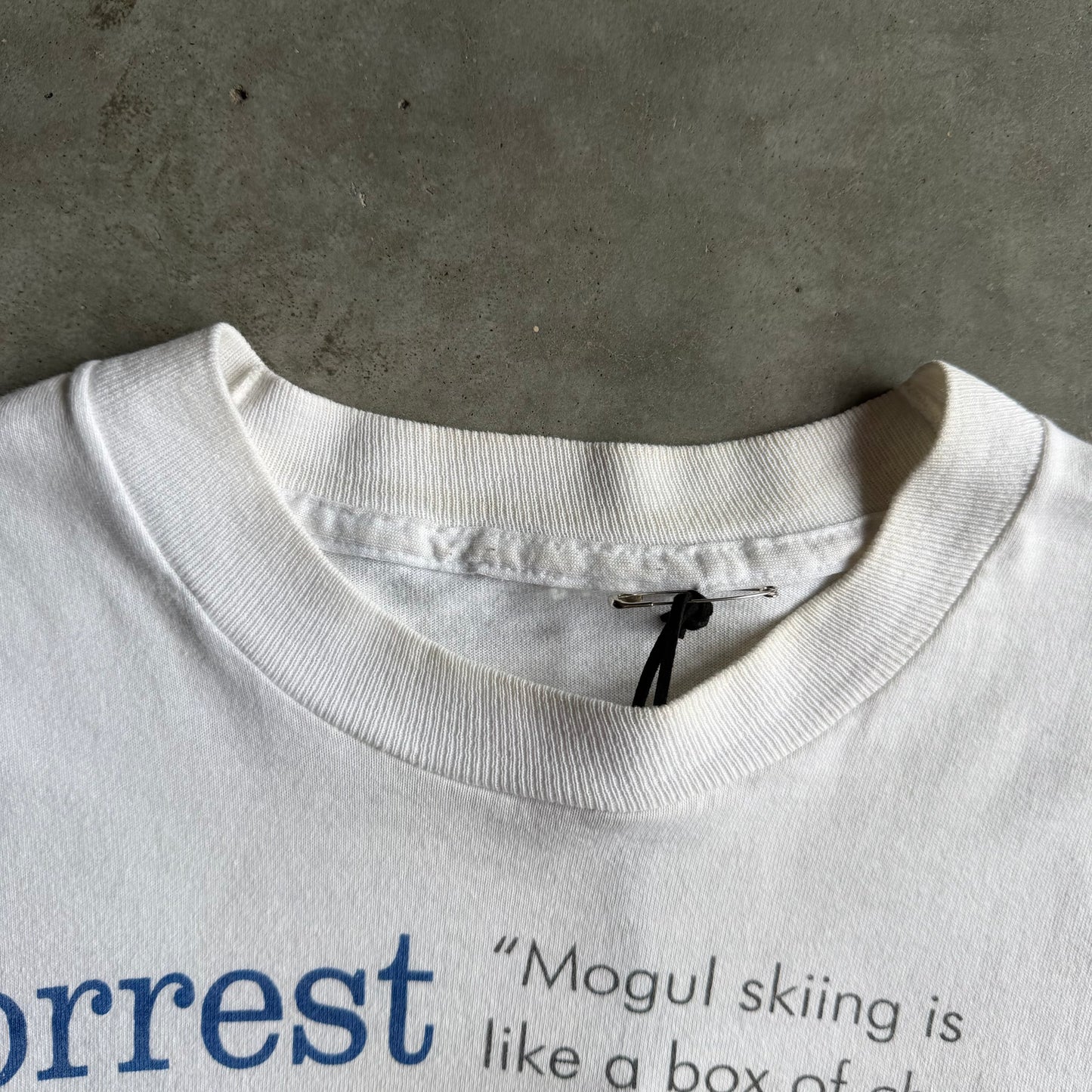 Vintage Aspen Forrest Bump Skiing Gag Tee