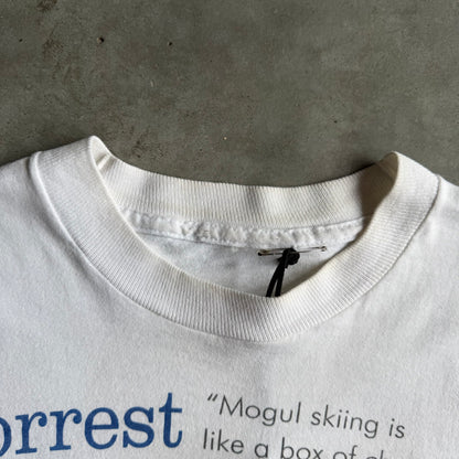 Vintage Aspen Forrest Bump Skiing Gag Tee