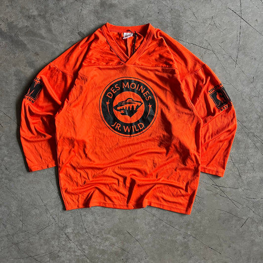 Des Moines Jr. Wild #40 Jersey