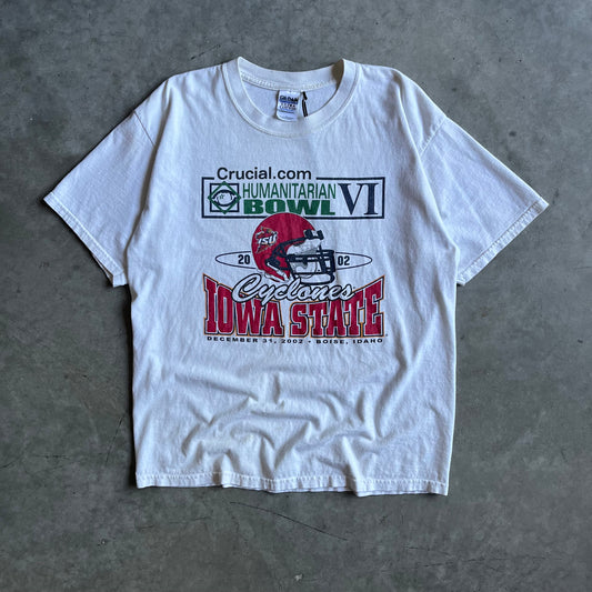 Vintage ‘02 Iowa State Humanitarian Bowl Tee
