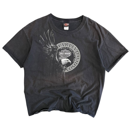 Y2K Harley Davidson Wild & Free Eagle Tee