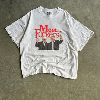 Vintage ‘Meet The Fuckers’ Bush Chaney Political Tee