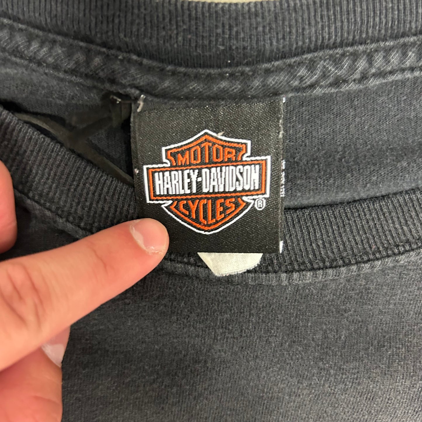 Y2K Harley Davidson Bull Tee