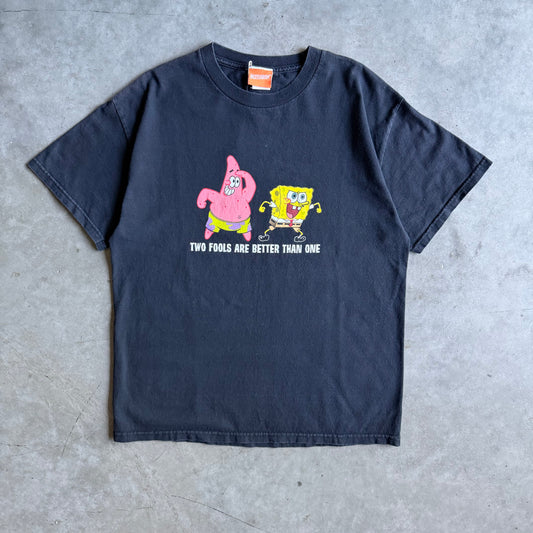 Vintage SpongeBob Two Fools Are Better Than One T Shirt