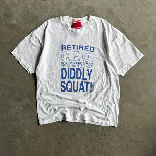 Vintage “Retired C.E.O” Gag Tee