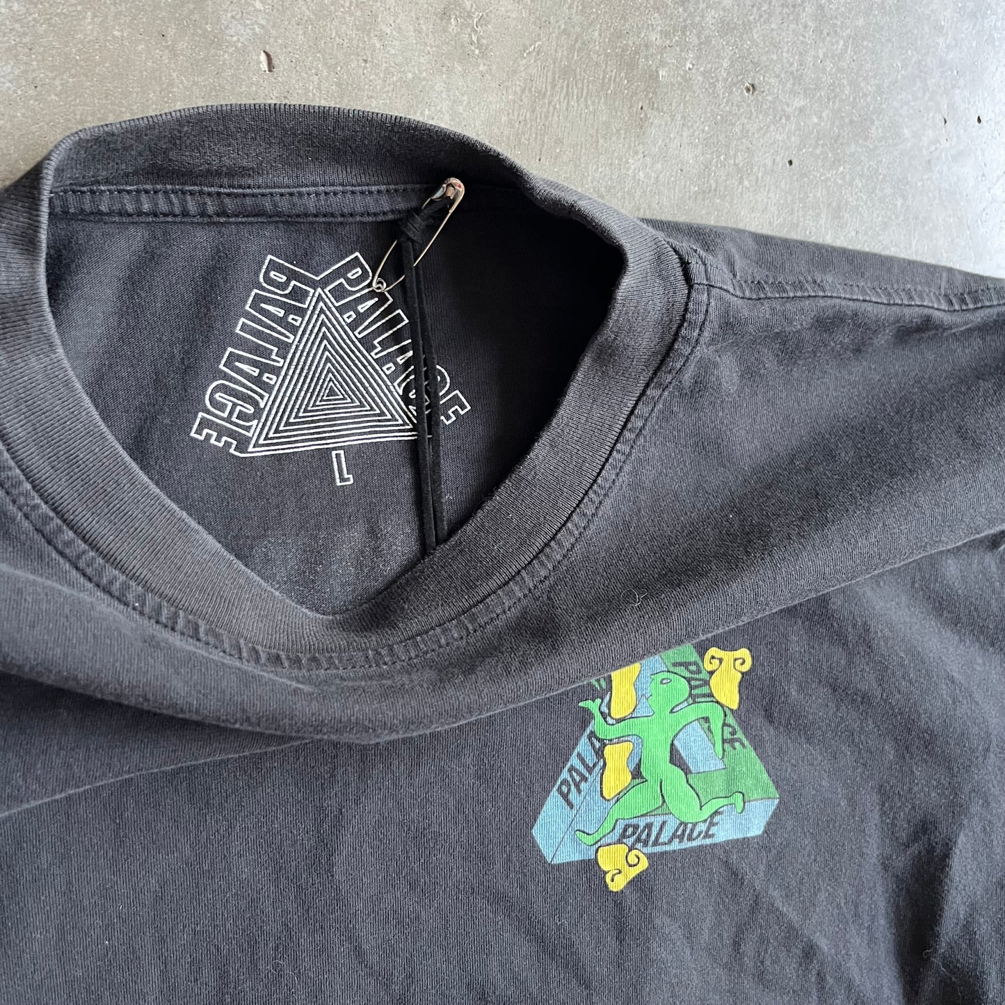 Palace “Dancing Man” Longsleeve Tee - Black