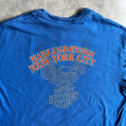 Y2K Harley Davidson Engine Close-Up Tee