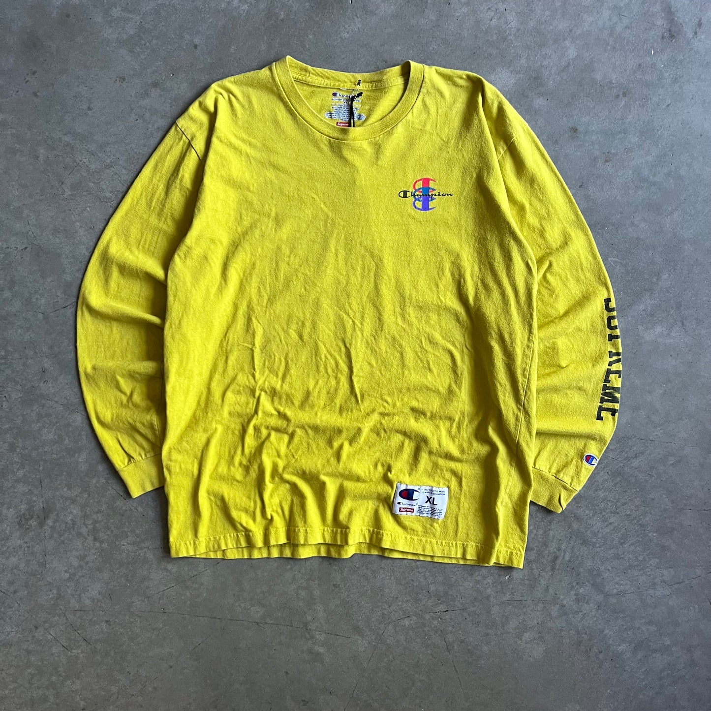 Supreme x Champion FW17 Multi-Logo Longsleeve