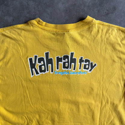 Vintage SpongeBob SquarePants Karate Big Face T Shirt