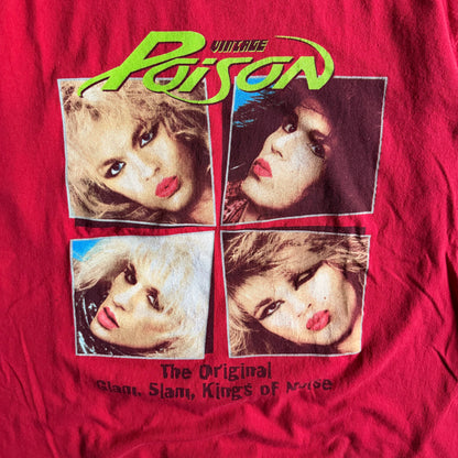 Vintage Poison ‘Glam, Slam, Kings Of Noise’ Band T Shirt