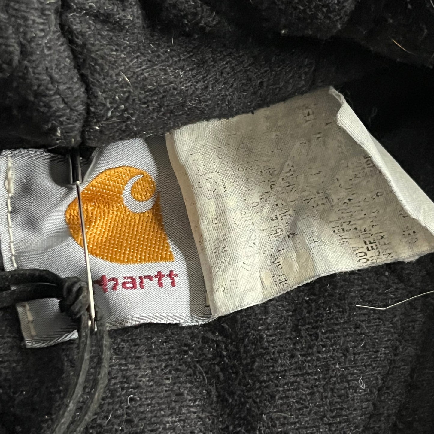 Vintage Carhartt Faded Blue Work Jacket