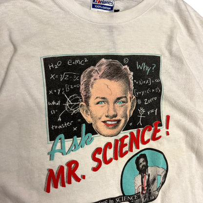 Vintage 80s “Ask Mr.Science” Graphic Tee