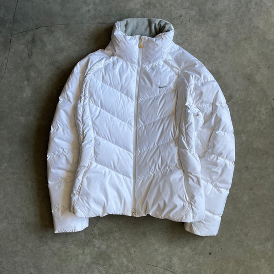 Y2K Women’s White Nike Puffer Jacket