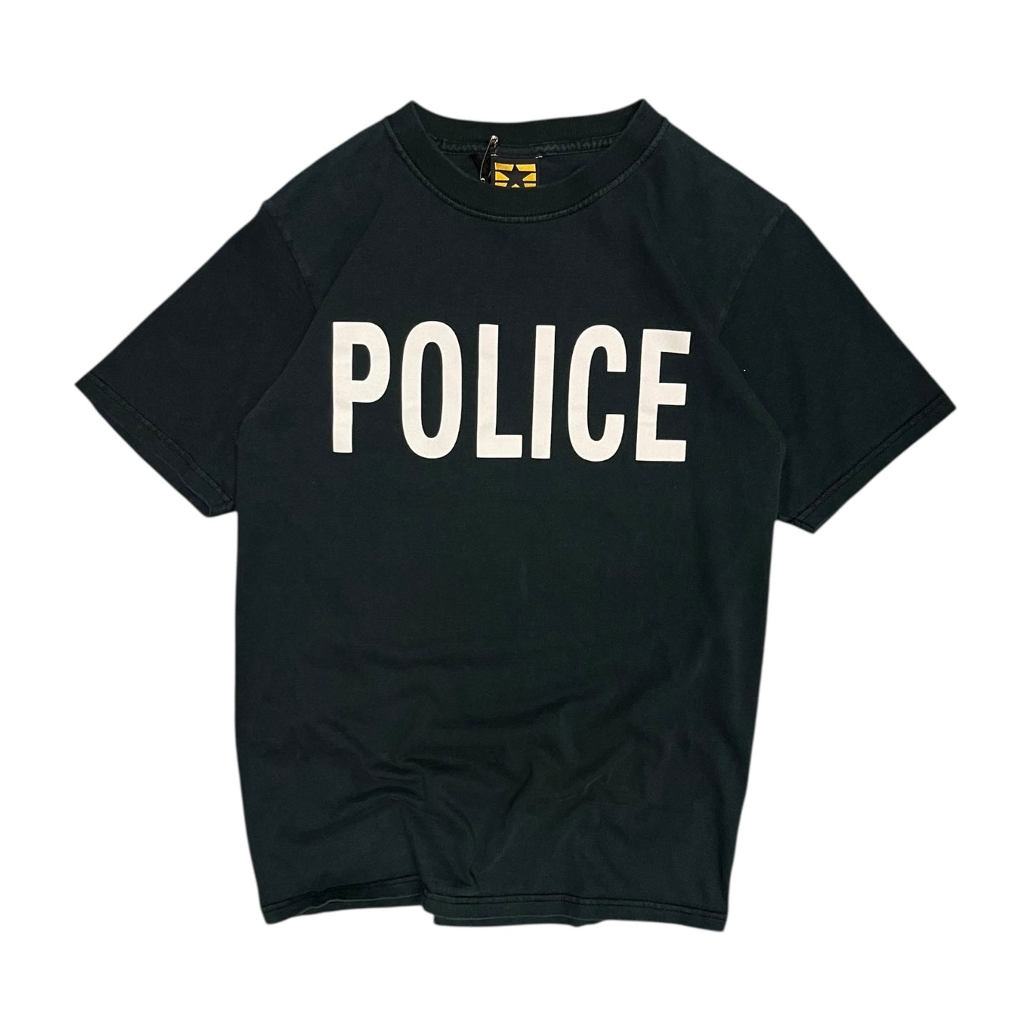 Vintage Police Double Sided Spell Out Tee