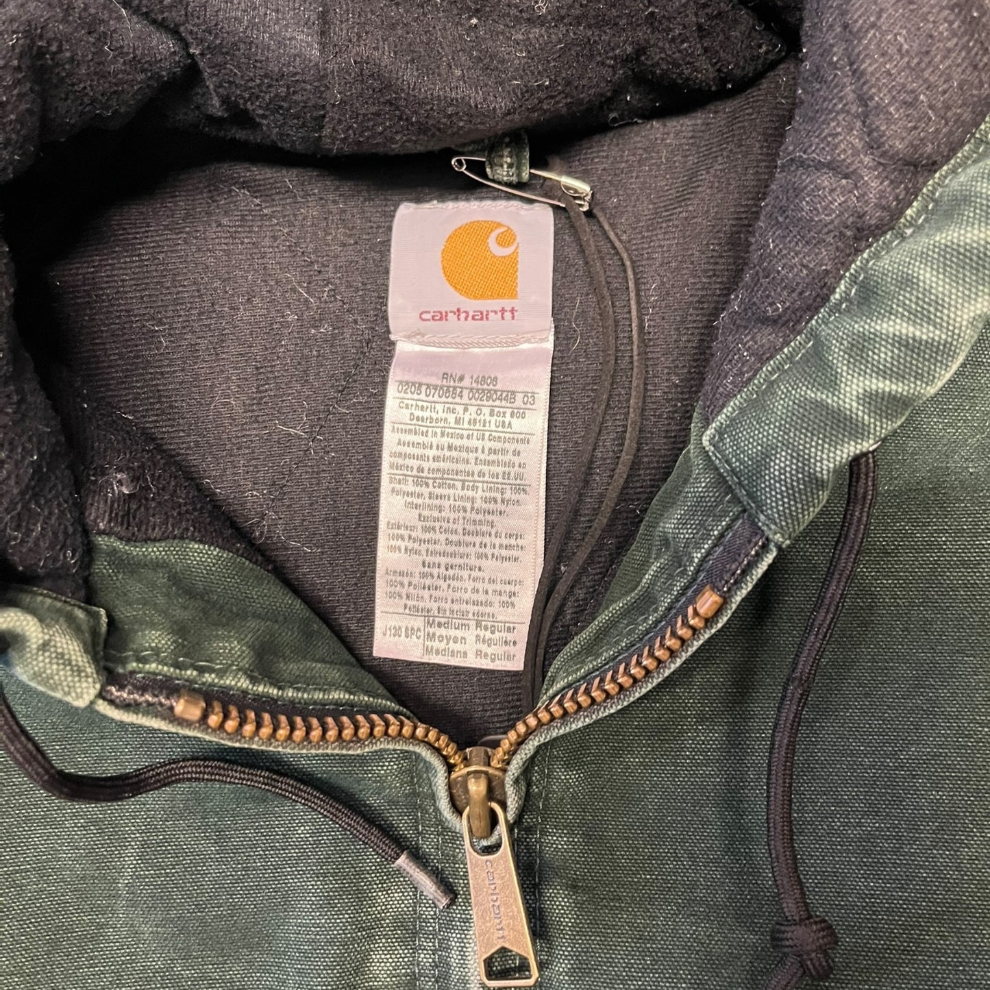 Carhartt ‘J130 SPC’ Spruce Green Active Jacket