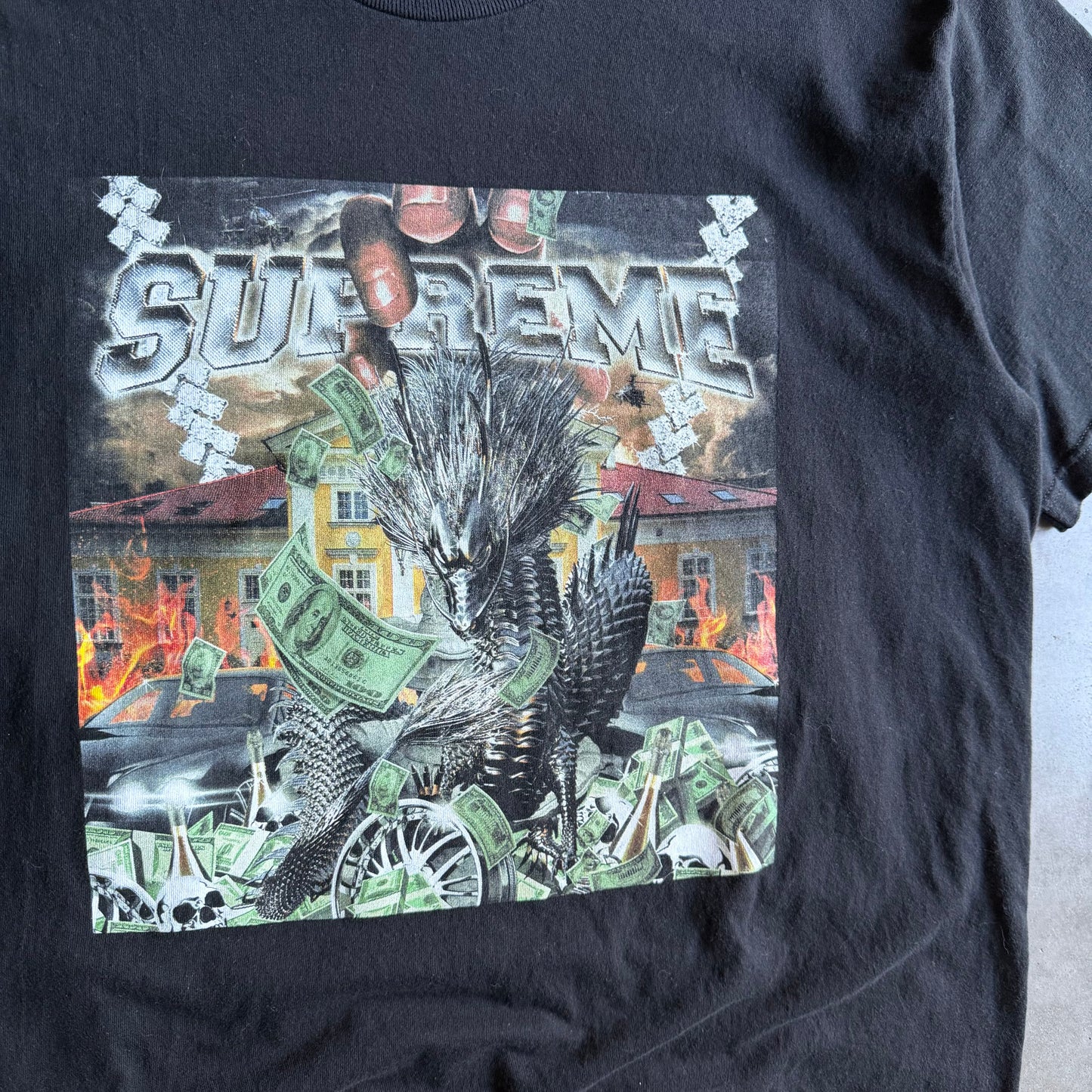 Supreme SS20 Dragon T Shirt Black