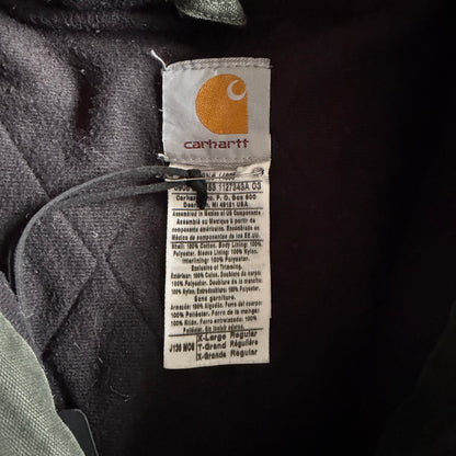 Carhartt ‘J130 MOS’ Moss Green Hooded Active Jacket