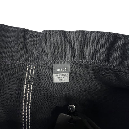 Y2K Black Carhartt Double Knees