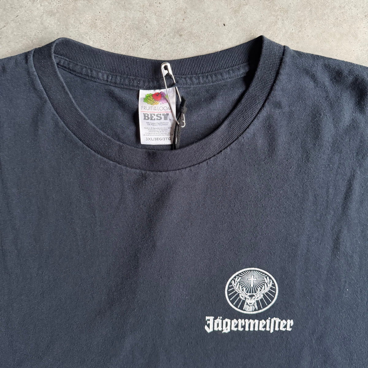 Vintage Jägermeister ‘One Hour Of Minimum Wage. Gone.’ T Shirt