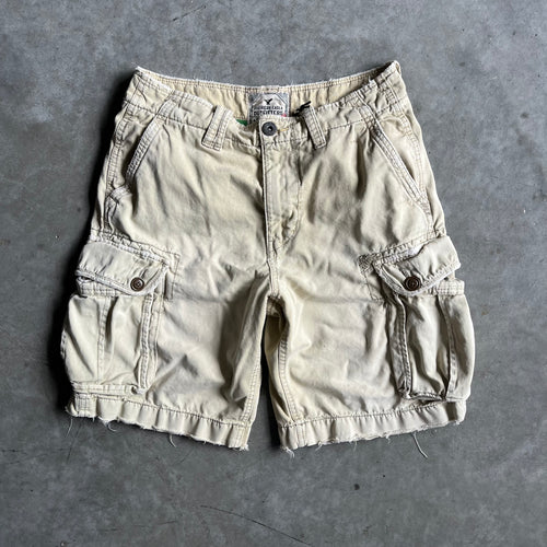Y2K American Eagle Tan Cargo Shorts