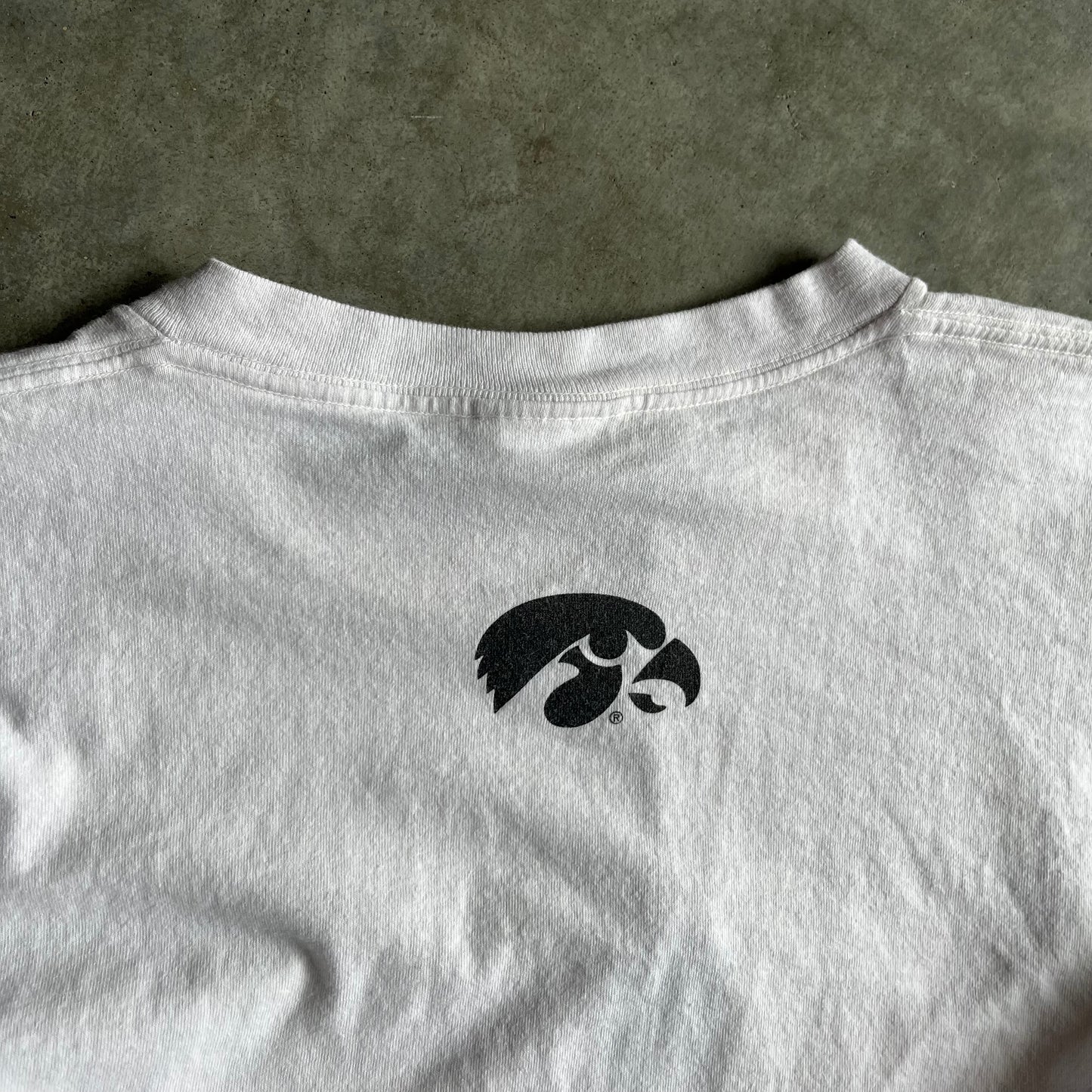 Vintage Nike Iowa Hawkeyes Just Do It Spellout Tee