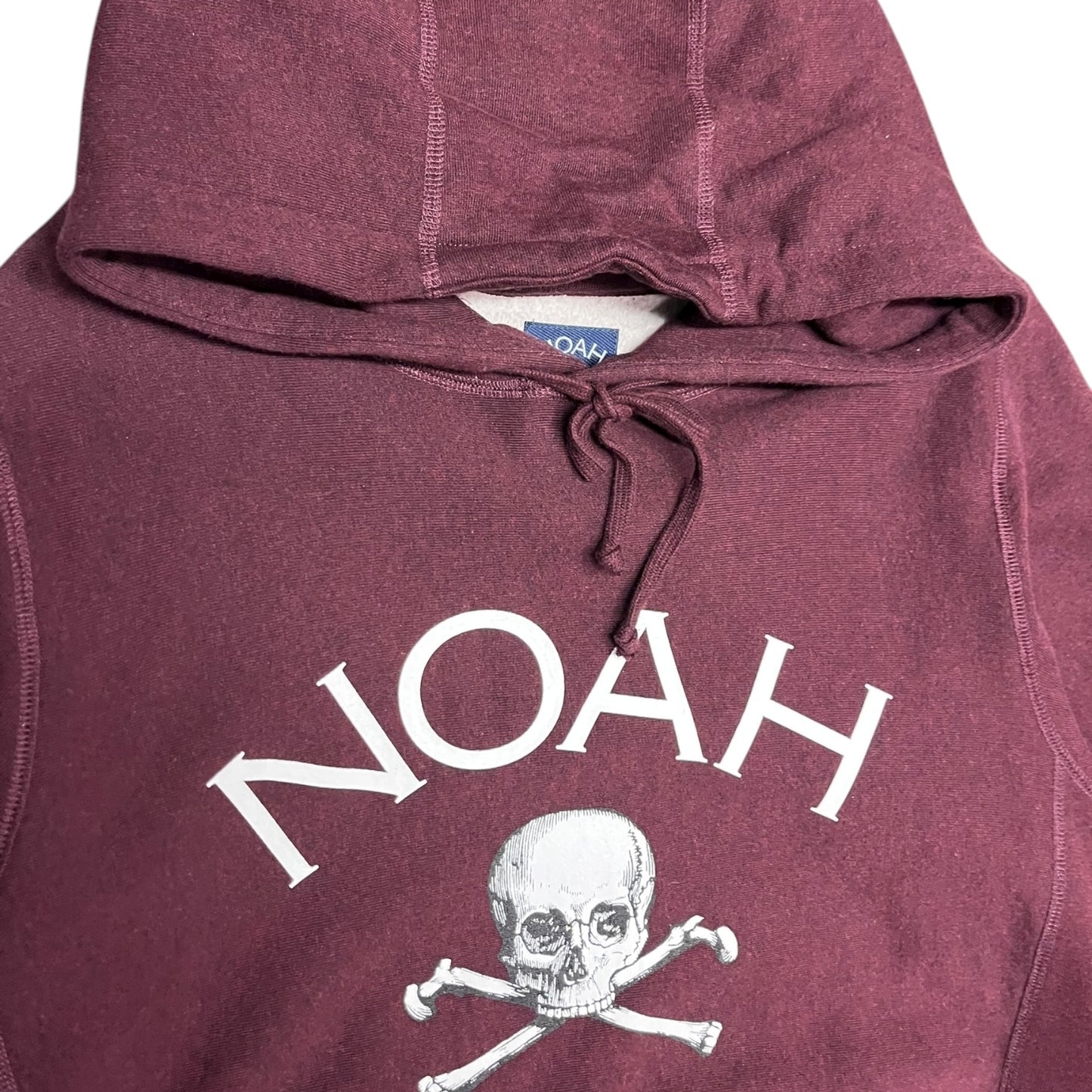 Noah Jolly Rodger Chest Logo Hoodie (Maroon)