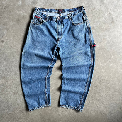 Y2K Polo Assn. Carpenter Loop Baggy Jeans