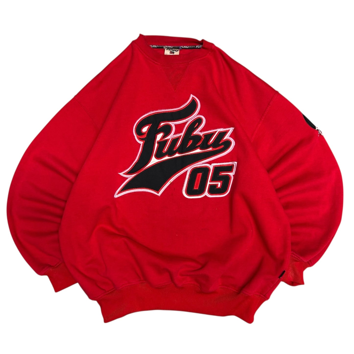 Y2K Fubu ‘05 Red Script Sweatshirt