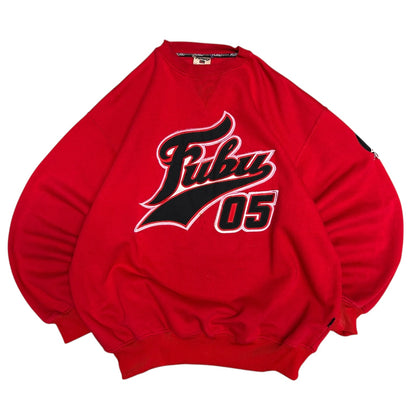 Y2K Fubu ‘05 Red Script Sweatshirt