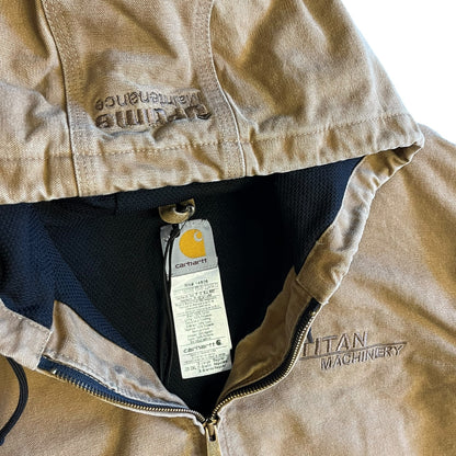 Carhartt ‘J25 CML’ Camel Tan Embroidered Active Jacket