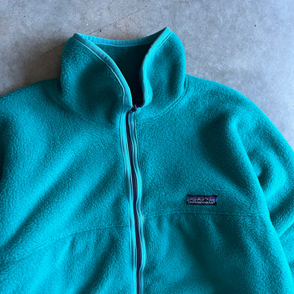 Vintage Women’s Patagonia Full Zip Fleece Teal