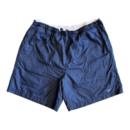 Y2K Navy Nike Mini Swoosh Athletic Shorts