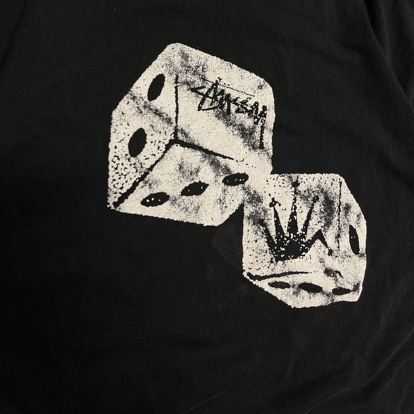 Cropped Stussy Dice Tee