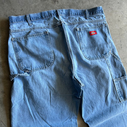 Y2K Super Faded Distressed Dickies Carpenter Jeans