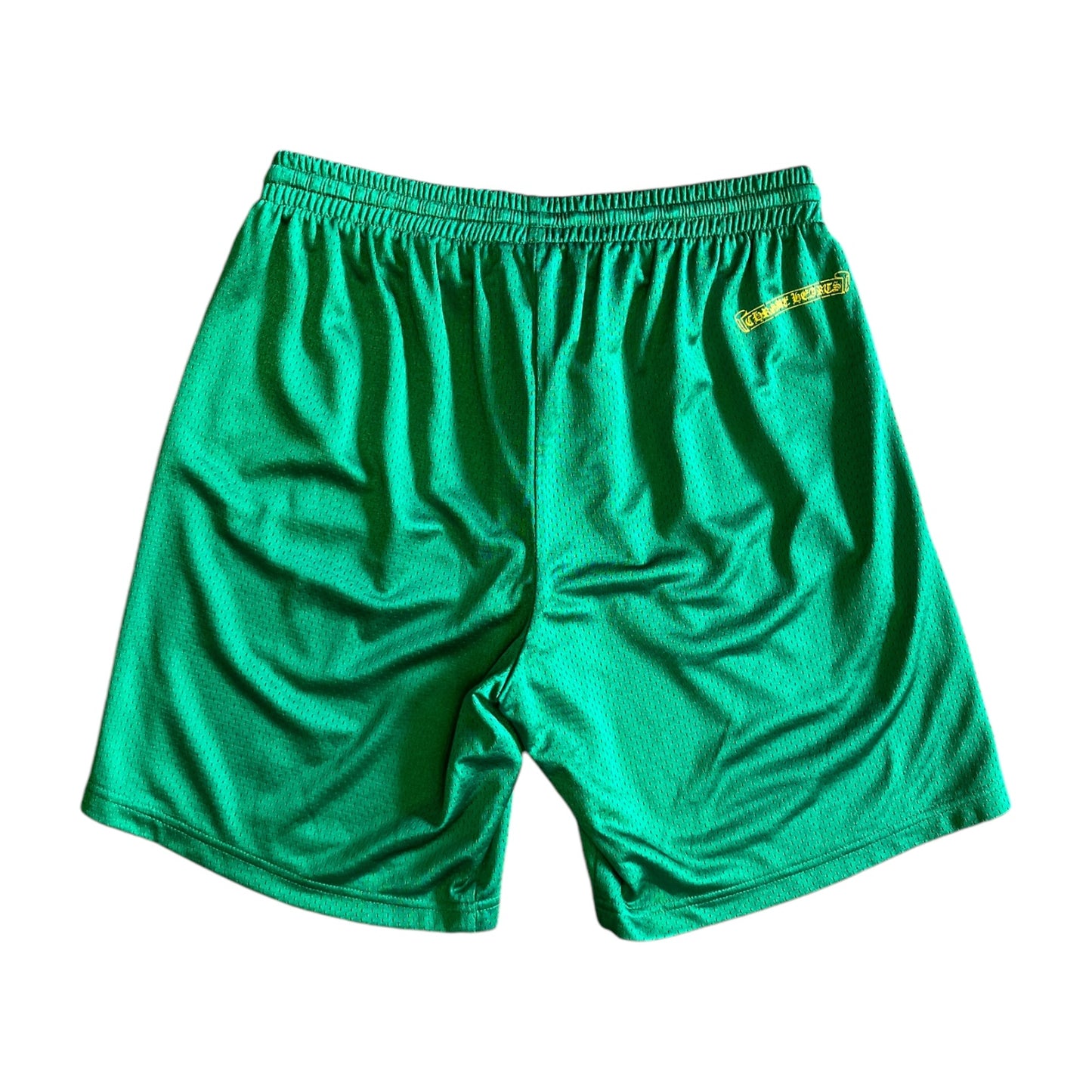 Chrome Hearts Varsity Mesh Shorts Green