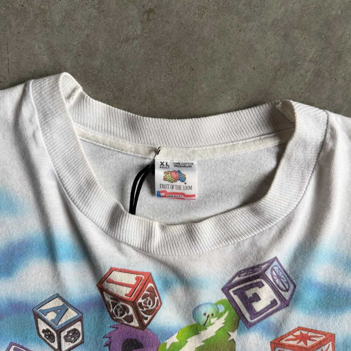 Vintage Grateful Dead ‘91 Spring Tour Juggling Bears Tie Dye Longsleeve