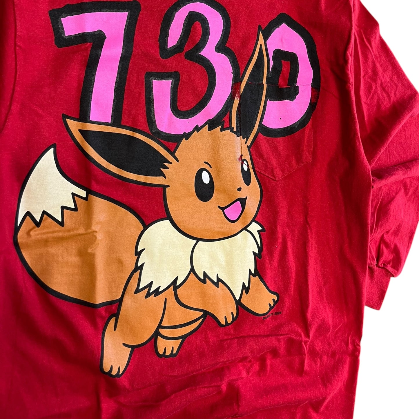 Babbitt 730 Eevee Repurposed Longsleeve T Shirt