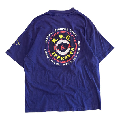 Vintage Harley Davidson H.P.G Approved Eagle Tee
