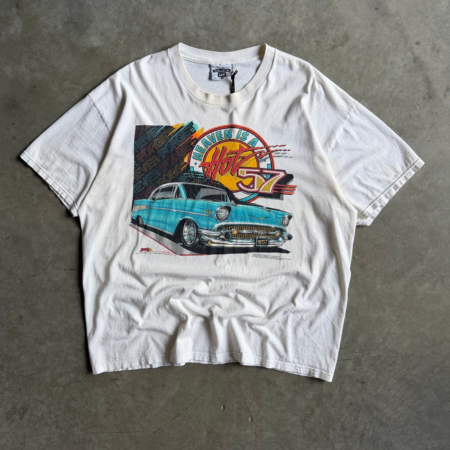 Vintage Bel Air “Heaven Is a Hot 57” Car Tee