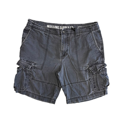 Y2K Mossimo Supply Co Navy Faded Cargo Shorts