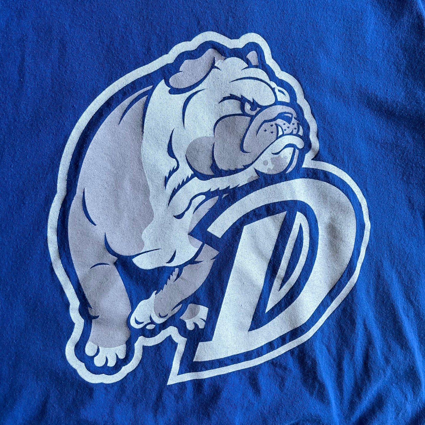 Y2K Drake Bulldogs Mascot & Logo “Go Bulldogs” Tee