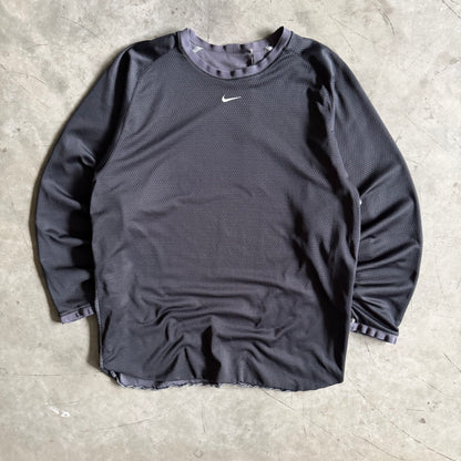 Vintage Nike Reversible Black Basketball Mesh Longsleeve