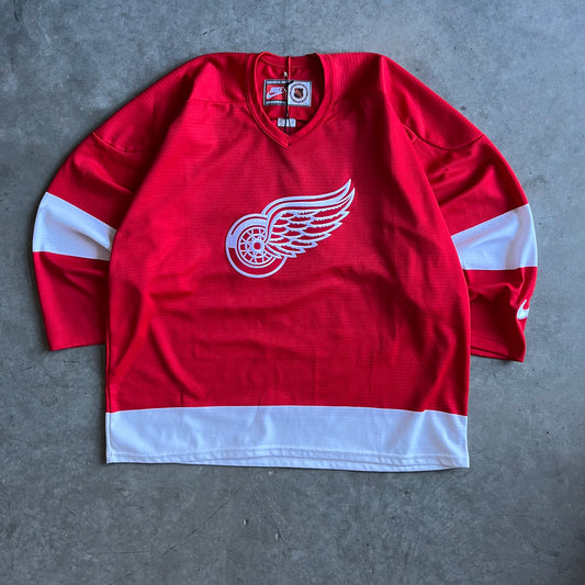 Vintage Nike NHL Detroit Red Wings Hockey Jersey