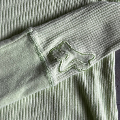 Women’s Fox Lime Green Fitted Henley