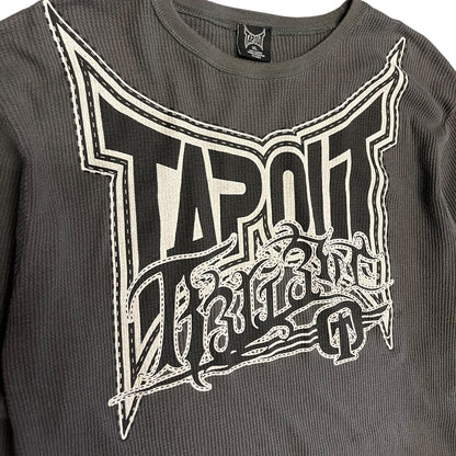Y2K Tapout Grey Thermal L/S Shirt
