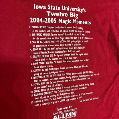 Y2K Iowa State Cyclones Hilton Magic In Hilton South LS