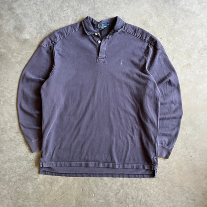 Vintage Polo RL Elbow & Shoulder Padded Quarter Button-Up