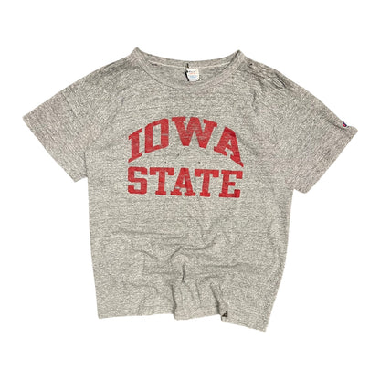 Vintage 80s Champion Iowa State Cyclones Spell Out Distressed Tee