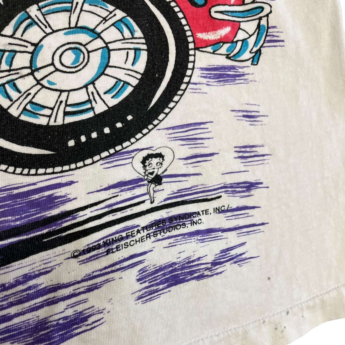 1993 Betty Boop ‘City Chick’ AOP Tee